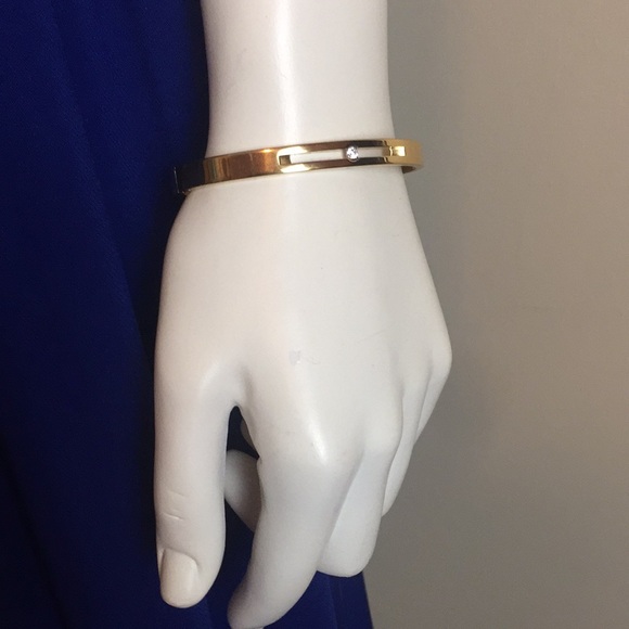 18K Gold Plated Zircon Bracelet - Picture 4 of 5